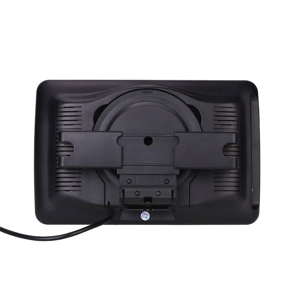 10," HD lcd Автомобильный подголовник монитор DVD/CD/USB/SD плеер Поддержка TF карты