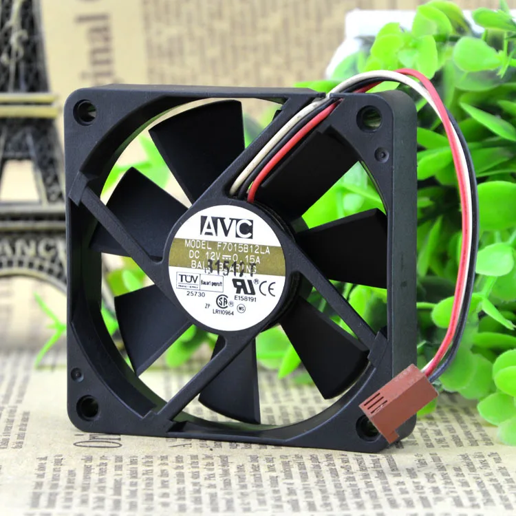 Для AVC 7015 F7015B12LA 12 В 0.15A cpu шариковый вентилятор охлаждения 70*70*15 мм