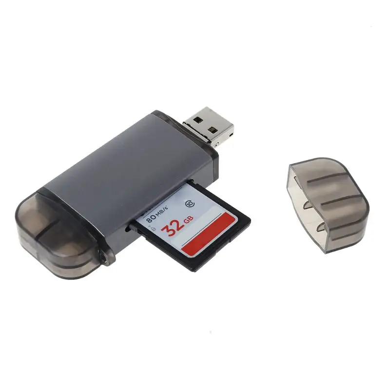 Тип C и Micro USB и USB OTG SD TF считыватель карт памяти для ПК ноутбука мобильного телефона 83XB