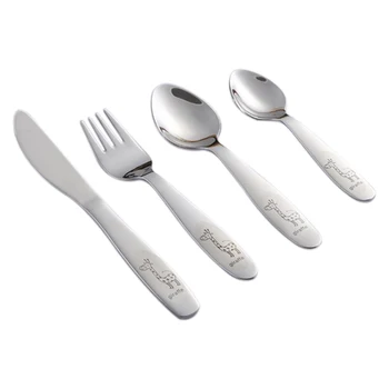 

Stainless Steel Children's Western Tableware Cutlery Set