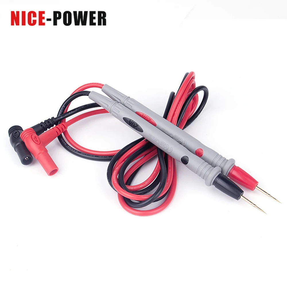 1 пара силиконовые универсальные Щупы для мультиметра 1000 В 20 А|wire pen|probe test leadslead probe