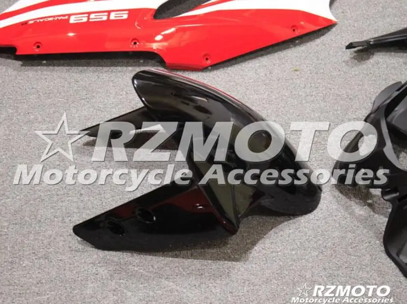 Литье под давлением ABS Обтекатели подходит для DUCATI 959 1299 Panigale 15 16 17 18 хороший красный белый