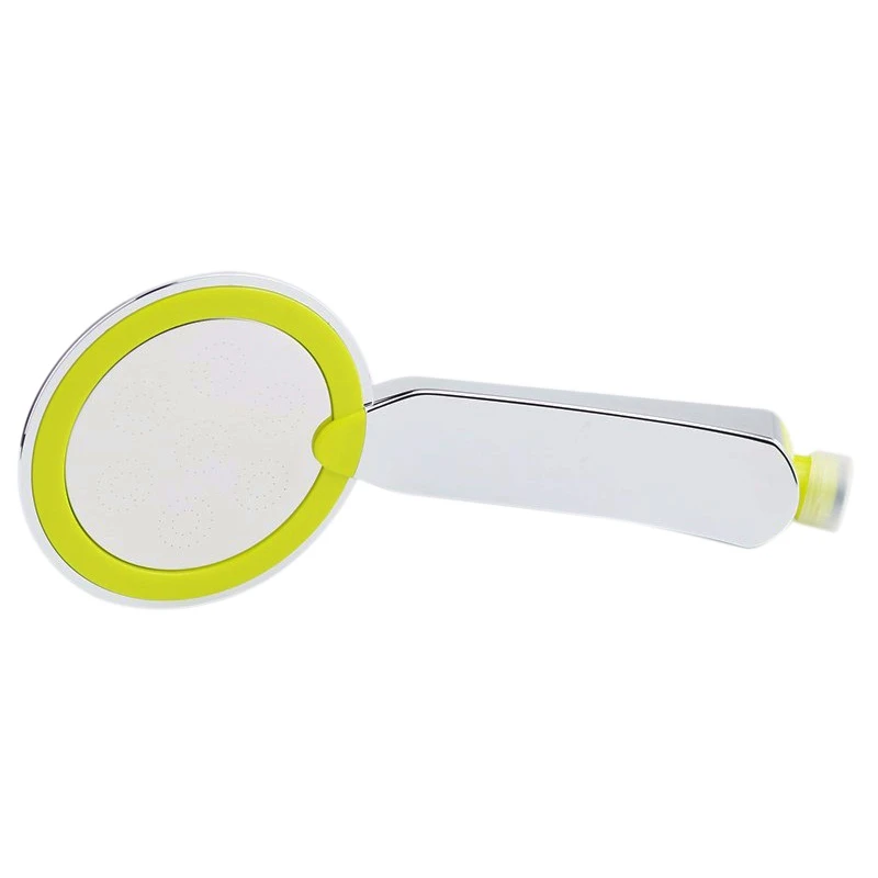 

Shower Head Water Saving high Pressurized ABS With Chrome Handheld 3 Style Rainfall Bathroom Water Booster Shower head Green