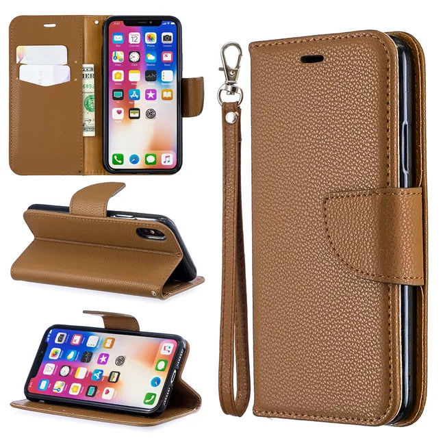 Brown Ретро флип-чехол из искусственной кожи чехол для iPhone 11 Pro Max X XS MAX XR 6 6S 7 8 Plus Бумажник слот для карт чехол для iPhone 6 7 Plus подставки сумки - Цвет: Brown