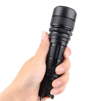 

Zoomable Flashlight 10000LM 5 Modes 18650 Battery Tactical USB Recharge T6 Torch USB Recharge Flashlight Outdoor Light