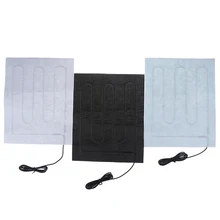 5 в зимние теплые руки талии перчатки с подогревом USB носки с подогревом подкладки из углеродного волокна Электрический нагрев 1 шт