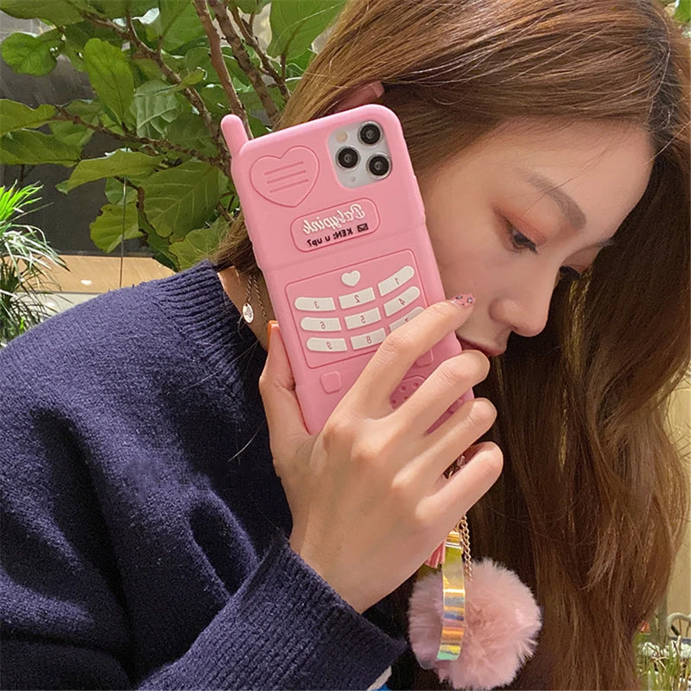 ajew Valentine \"PINK\" iPhone14ケース 3D Pink Rose Case For iphone 15 14 pro max 13 12 Protect Cover