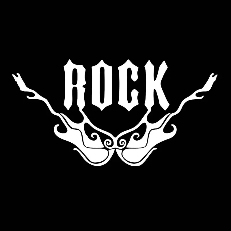 Rock стильные автомобильные наклейки креативные забавные оконные изделия