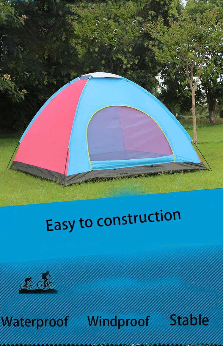 Открытый ручной Кемпинг палатка Кемпинг Туризм легко носить с собой палатка природа Поход Кемпинг Сверхлегкий тент строительство на основе необходимости