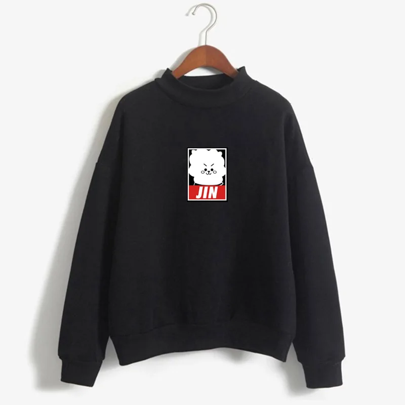 Koren Harajuku, модная женская толстовка размера плюс, V, Jungkook, пуленепробиваемая, для мальчиков, скаутов, с капюшоном, женская, с круглым вырезом, с длинным рукавом, толстовка, Топ