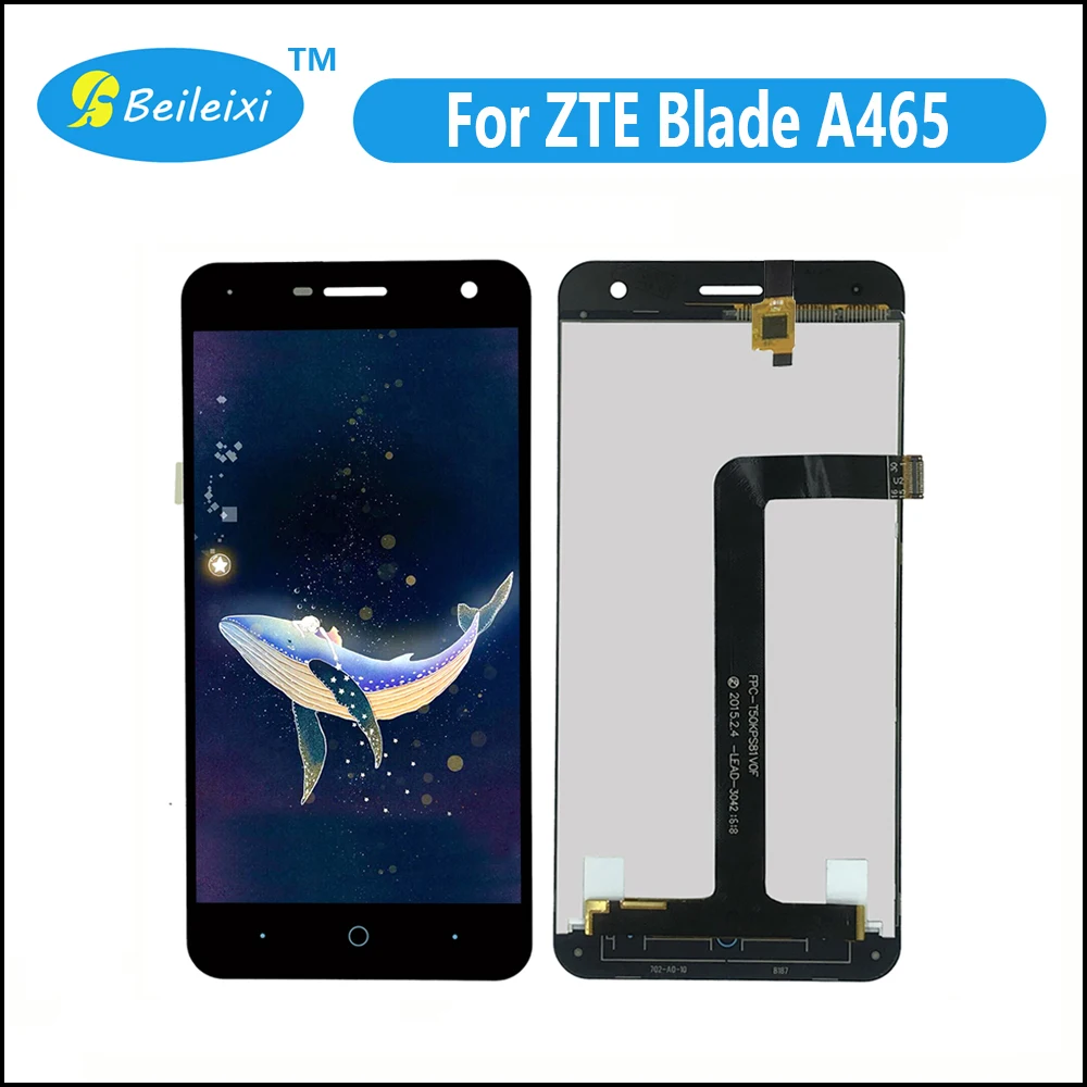ЖК-дисплей сенсорный экран дигитайзер Датчик в сборе для zte Blade A465 |