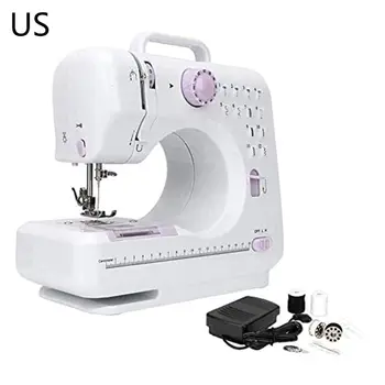

Portable Sewing Machine Basic Easy to Use for Adults and Kids,12 Built-in Stitch