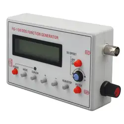 FG-100 DDS функция частота генератора сигнала счетчик 1 Гц-500 кГц