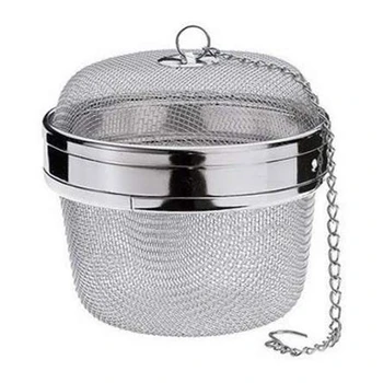 

Seasoning Stainless Steel Halogen Filter Bag Hot Pot Filter Bubble Wolfberry Tea Filter Basket Stewed Soup Slag Isolation Cage F