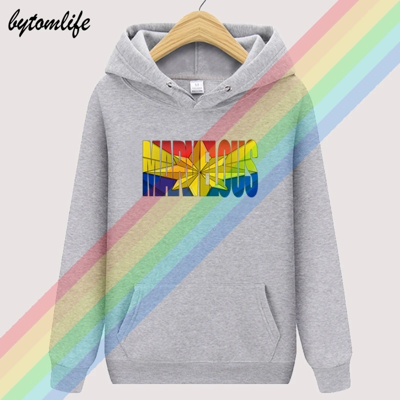 Captain Marvelous Retro Autumn high quality Hoodies Top Hoodie Mens wool Clothing Sweatshirt Pullover Asian size | Мужская одежда