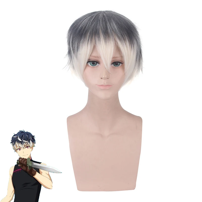 

Game IDOLiSH7 Re:vale MOMO Short Wig Cosplay Costume Heat Resistant Synthetic Hair Men Women Cosplay Wigs