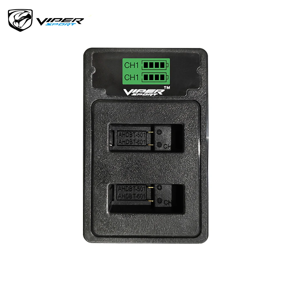 Viper двойное зарядное устройство с usb-кабелем type-C и портом Micro USB для GoPro HERO 7 6 5 Black аксессуары для экшн-камеры