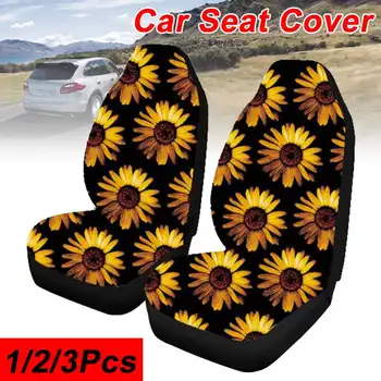 

Car Seat Covers For Women Universal Sunflower Print Full Coverage Car Front Seat Cover Car Seat Cover Car Accessories Interior