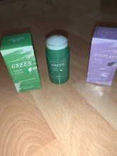 Mascarilla de limpieza de té verde, palillo para arcilla purificadora de berenjena, Limpieza Profunda, hidratante, elimina puntos negros, blanqueamiento, cuidado facial