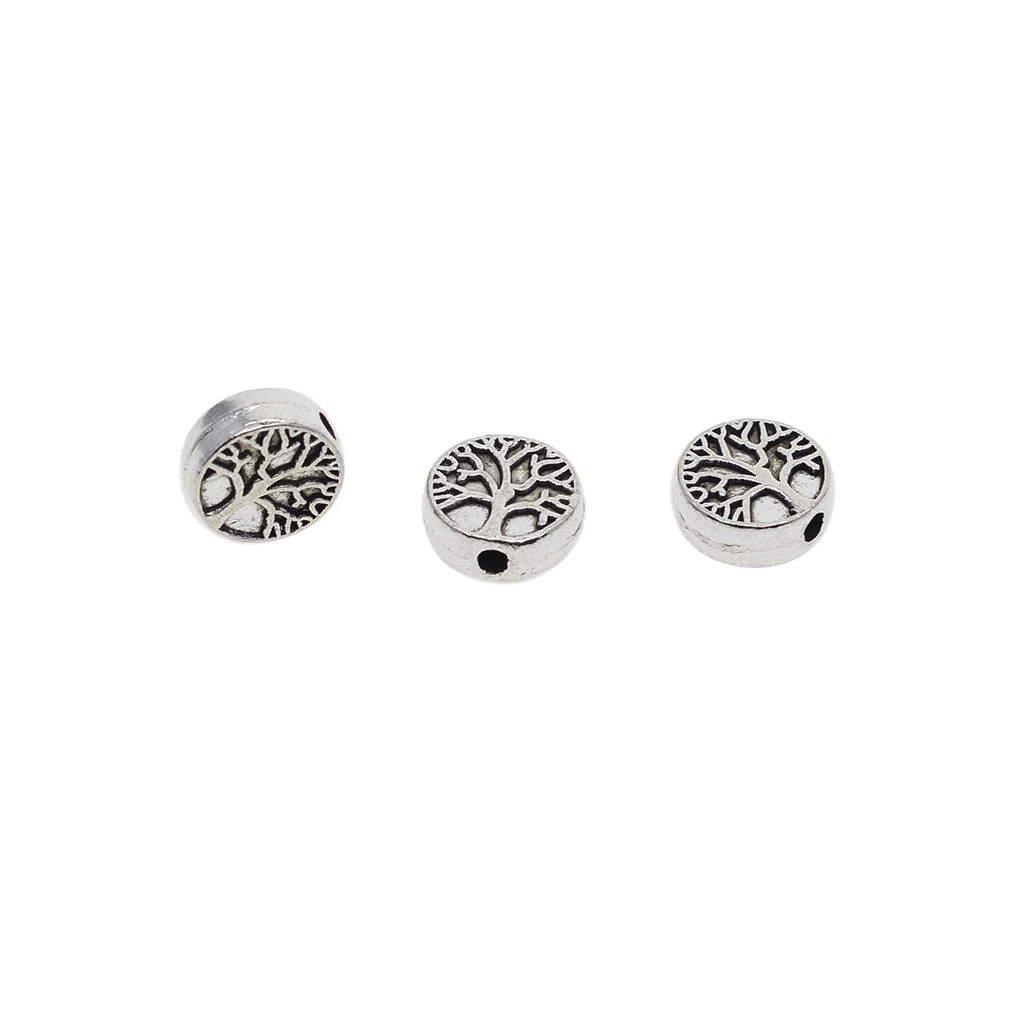 50 pcs Tree of Life Charms Pendant Bead DIY Crafting Gift Jewelry Findings  for necklaces bracelets earrings