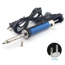 

220V 30W EU/US Plug Soldering Iron Tool Welding Suction With Nozzle Desoldering Pump Electric Sucker Heating Pen