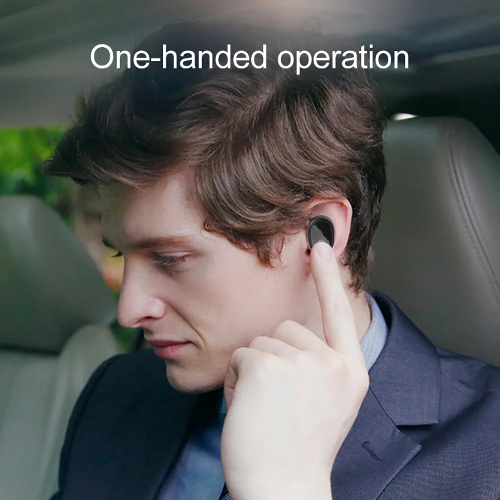 KISSCASE TWS Bluetooth наушники с управлением, HD стерео беспроводные наушники, Спортивная гарнитура, мини беспроводные наушники с внешним аккумулятором