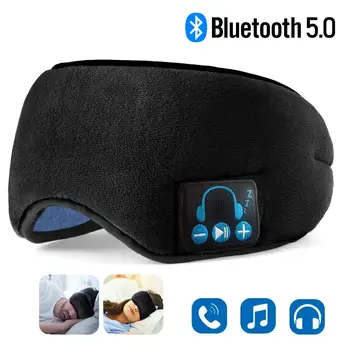 

Sleep Headphones Sleep Eye Mask Bluetooth Wireless Sleep Headband Super Soft Washable Wireless Music Travel Helper