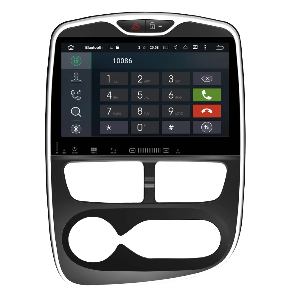 Android 10. Автомобильный dvd плеер GPS ГЛОНАСС навигация Мультимедиа для renault Clio 2012 2015