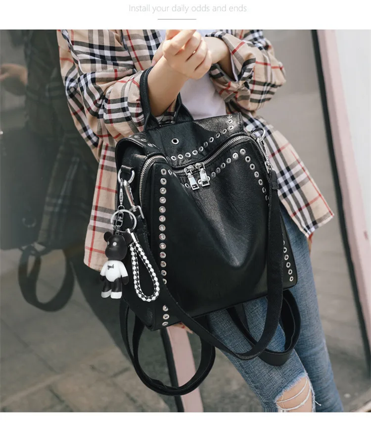 Женский рюкзак из Sisjuly кожи, школьные сумки для девочек-подростков, модная женская сумка на плечо из искусственной кожи