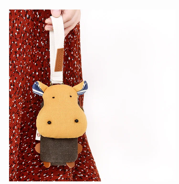 [Nasi] Sansebuding Donkey Rolling тканевая сумка ручной работы, простой Классный женский кошелек