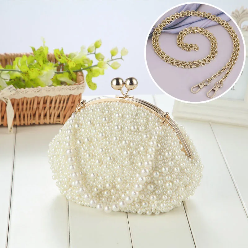 Sac De Soirée Brodé Main Avec Perles - Style Fleur, Neuf (sans étiquette)