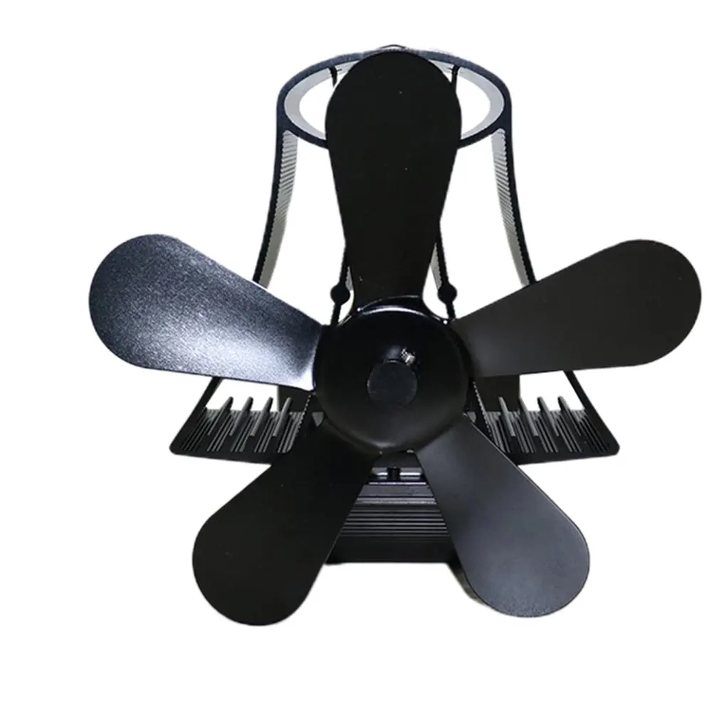 

YL106 Thermal Power Fireplace Fan Heat Powered Wood Stove Fan For Wood/Log Burner /Fireplace Eco Friendly Five-leaf Fans