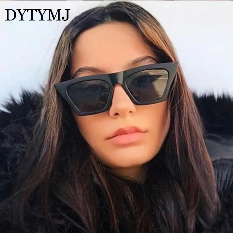 

DYTYMJ Vintage Cat Eye Sunglasses Women Luxury Sun Glasses for Women/Men Retro Gradient Eyeglasses Mirror Gafas De Sol Mujer