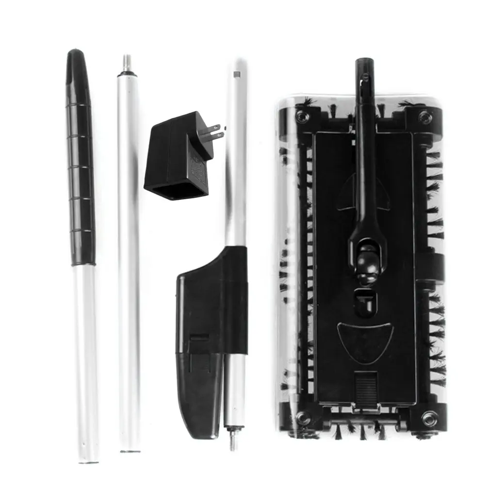 

Cordless Electric Sweeper Hand-push Type Mop Rechargeable Battery Dust Collector 360 Degrees Rotation Carpet Floor Cleaner