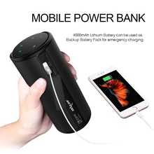 ZEALOT S8 HiFi стерео беспроводной Bluetooth динамик+ внешний аккумулятор с сенсорным управлением наружный сабвуфер Поддержка TF карта AUX Громкая связь