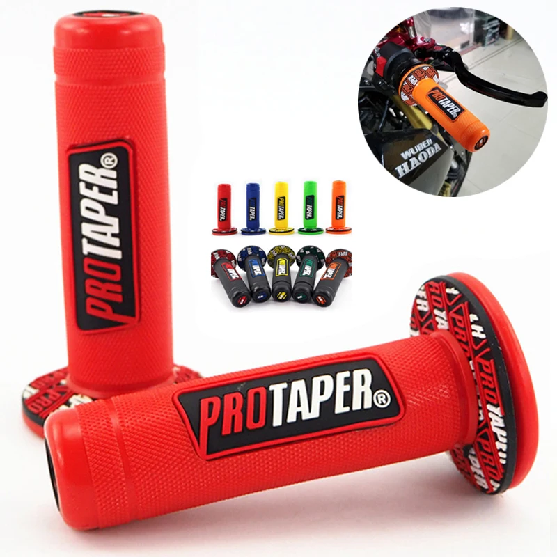 Профессиональные конические мотоциклетные Грипсы 22 мм Protaper аксессуары для