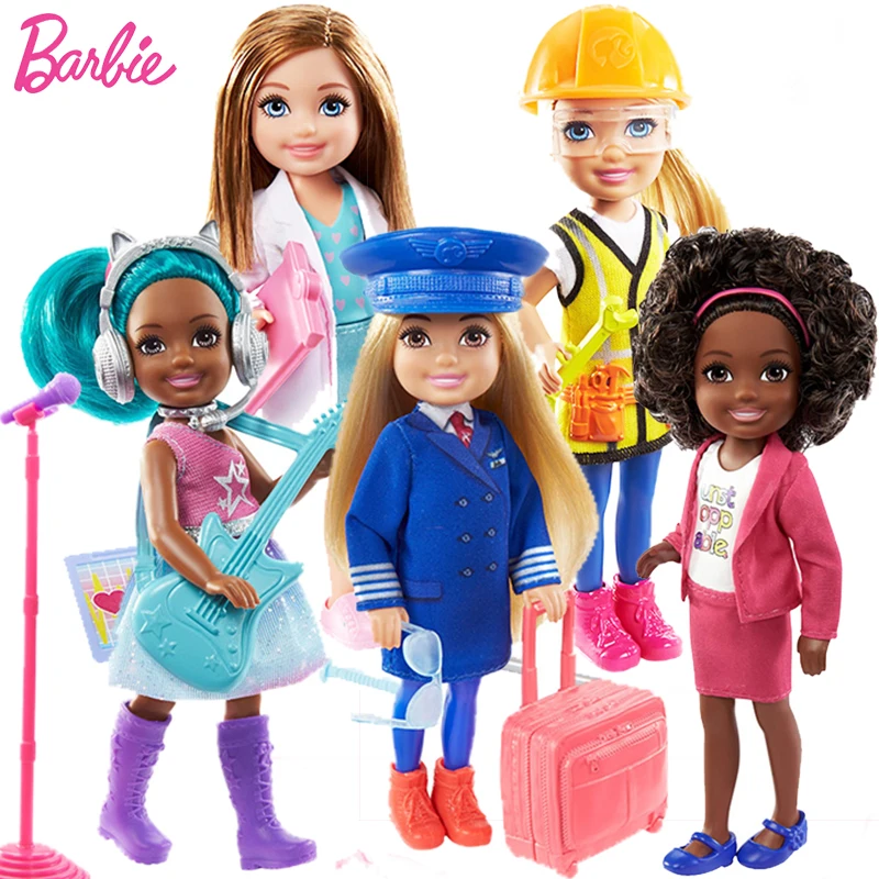Original Club Chelsea Barbie Doll House Accessories Pets Girl Toys Princess Dress Up Baby Dolls Toys for Girls Playsets Juguetes