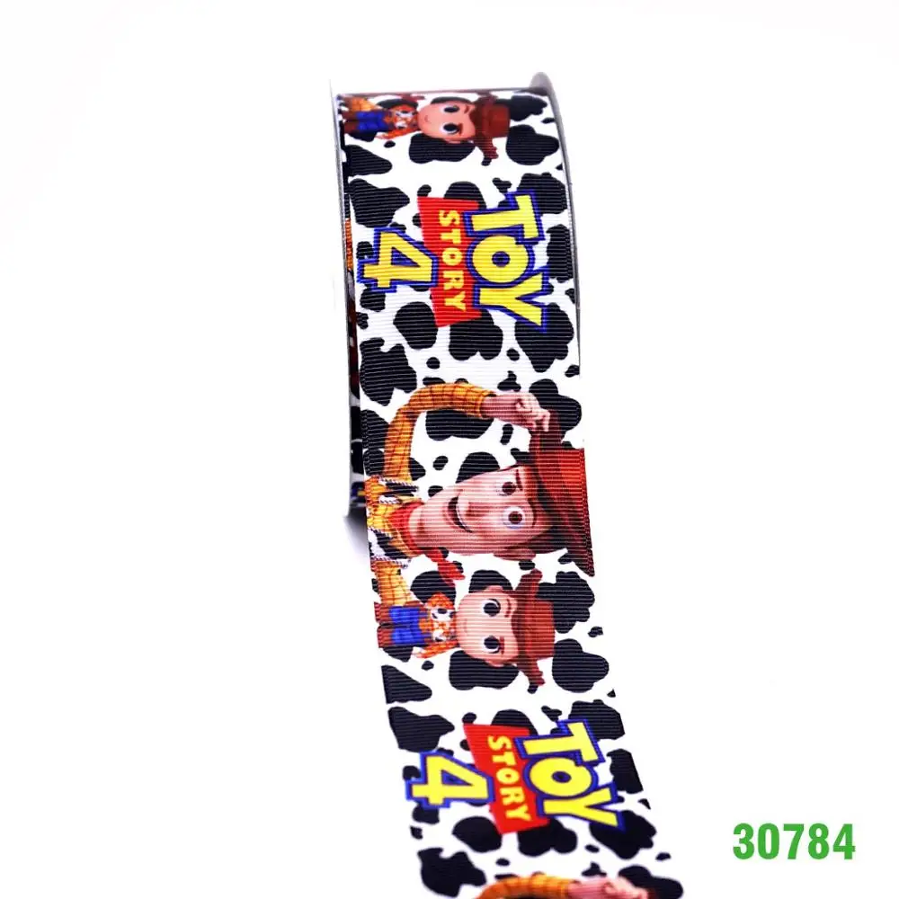 30784 DIY ремесло поставляет мультфильм персонаж напечатанный grosgrain ленты, атласная лента 50 ярдов. 30756 - Цвет: 30784