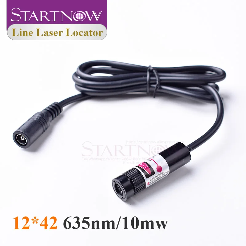 Laser Engraving Machine Line Red Locator 635nm 10mw Infrared Laser Module Locator Red Laser Line Positioning 660nm For Woodworking Stone Cutting Machine