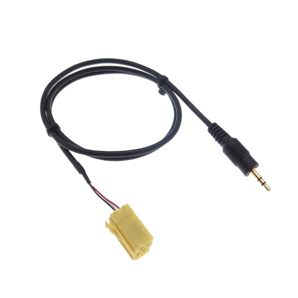Car 3.5MM Aux Cable For Peugeot 206,207,307,308 (w/ RD9 USB Head) 2007-2015