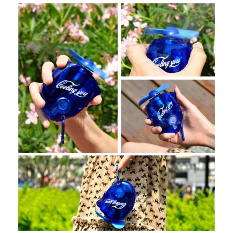 

Mini Handheld Fan Cooler Handheld Charging Mini Desk Fan Rechargeable ABS Portable For Office Outdoor Household Travel