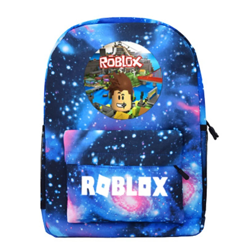 

2019 Robloxer game casual backpack for teenagers Kids Student School Bags Unisex Laptop Bags travel Shoulder Bag