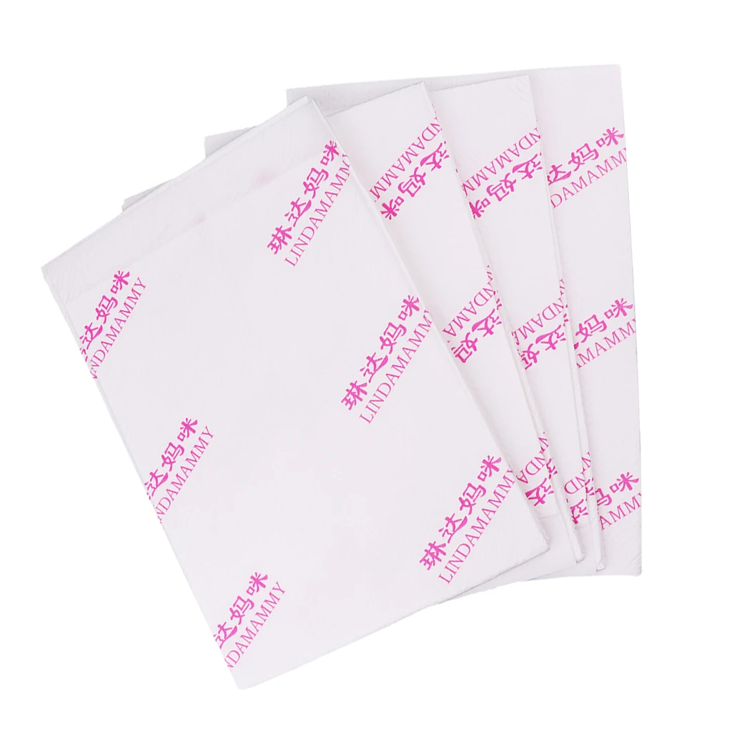 4pcs Pads Adult Urinary Incontinence Disposable Bed Pee Underpads 60x90cm