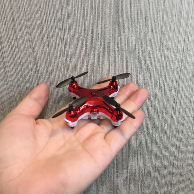 

Mini Quadcopter Remote Control Drone with Camera HD Lens VR Piggyback RC Helicopter Aircraft with Night Light Kid Toy Funny Gift