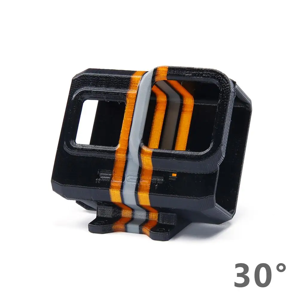 IFlight 3D Печатный TPU Gopro hero 8 Крепление камеры/протектор 30 ° полностью закрытый с УФ-защитой/ND8 фильтр для FPV XL/XL Low/SL5/DC5 - Цвет: orange