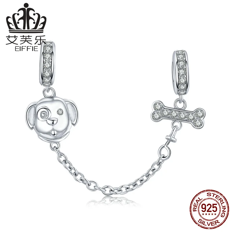 Pet Dog оптом Diy 925 Серебряные Оригинальные бусины разделители для изготовления
