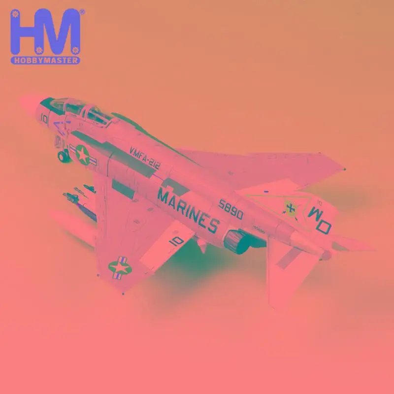 Мастер хобби Макдоннелл Дуглас F-4J Phantom 155890 VMFA-212 USMC около 1970s 1/72 литье под давлением модель самолета