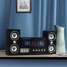 Bluetooth караоке bluetooth-колонки для ноутбука сабвуфер бас-колонки система 3D объемный звук музыкальный плеер Поддержка fm-радио TF Mp3