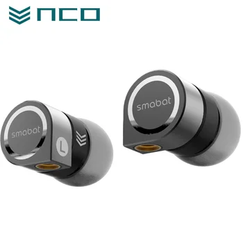 

2020 Smabat NCO HIFI Earbud 8mm Graphene Diaphragm Dynamic Driver Metal In Ear Earphone Detach MMCX ST10S M1Pro TINHIFI T4 P1