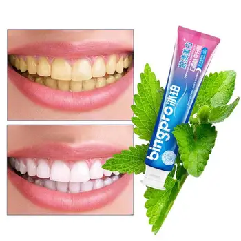 

Instant Clean Intensive Stain Removal Whitening Toothpaste Viaty Baking Soda Fresh Breath Mint Toothpaste Prevent Tooth Decay